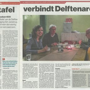 Foto: Artikel Eettafel AD Delft